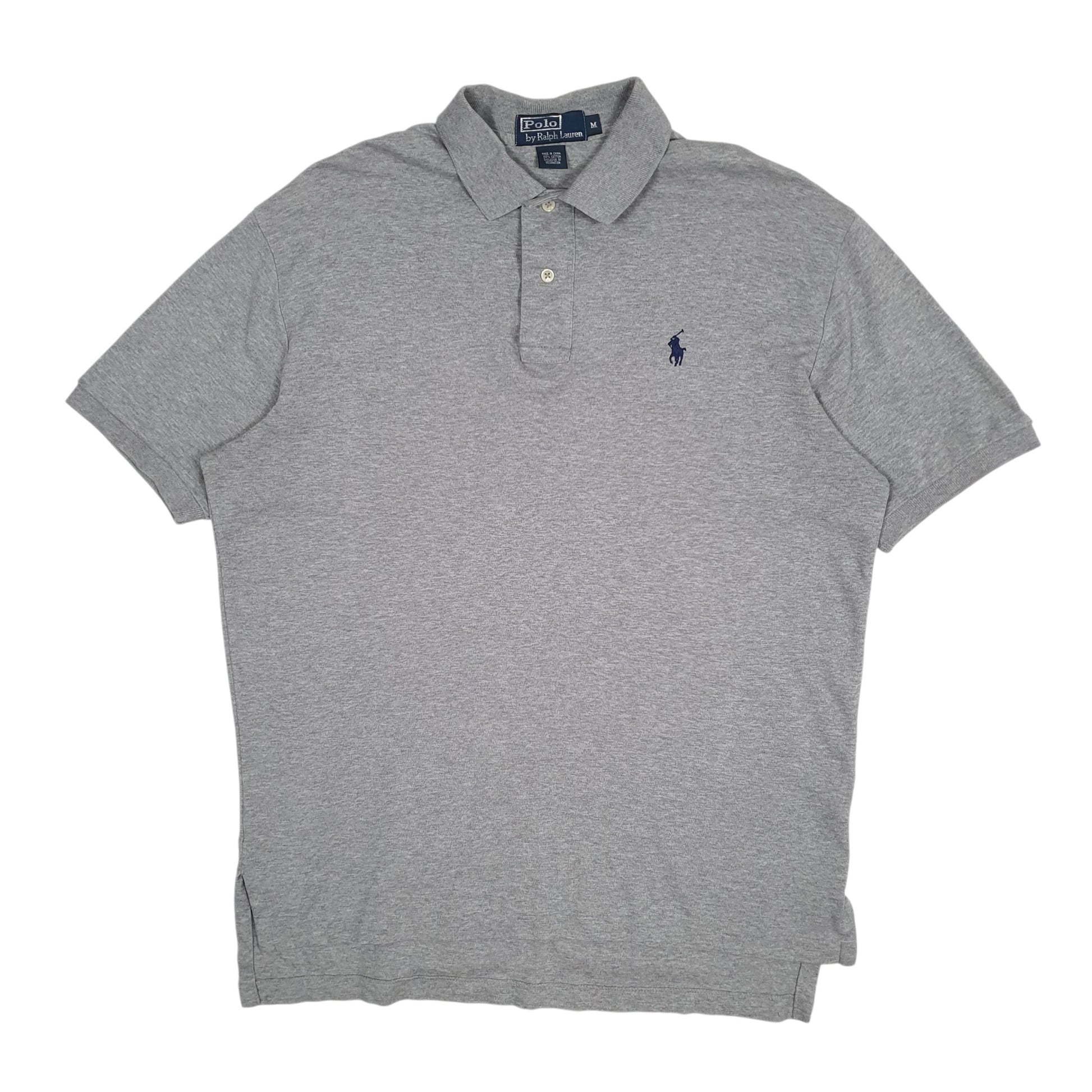 Mens Grey Polo Ralph Lauren  Short Sleeve Polo Shirt
