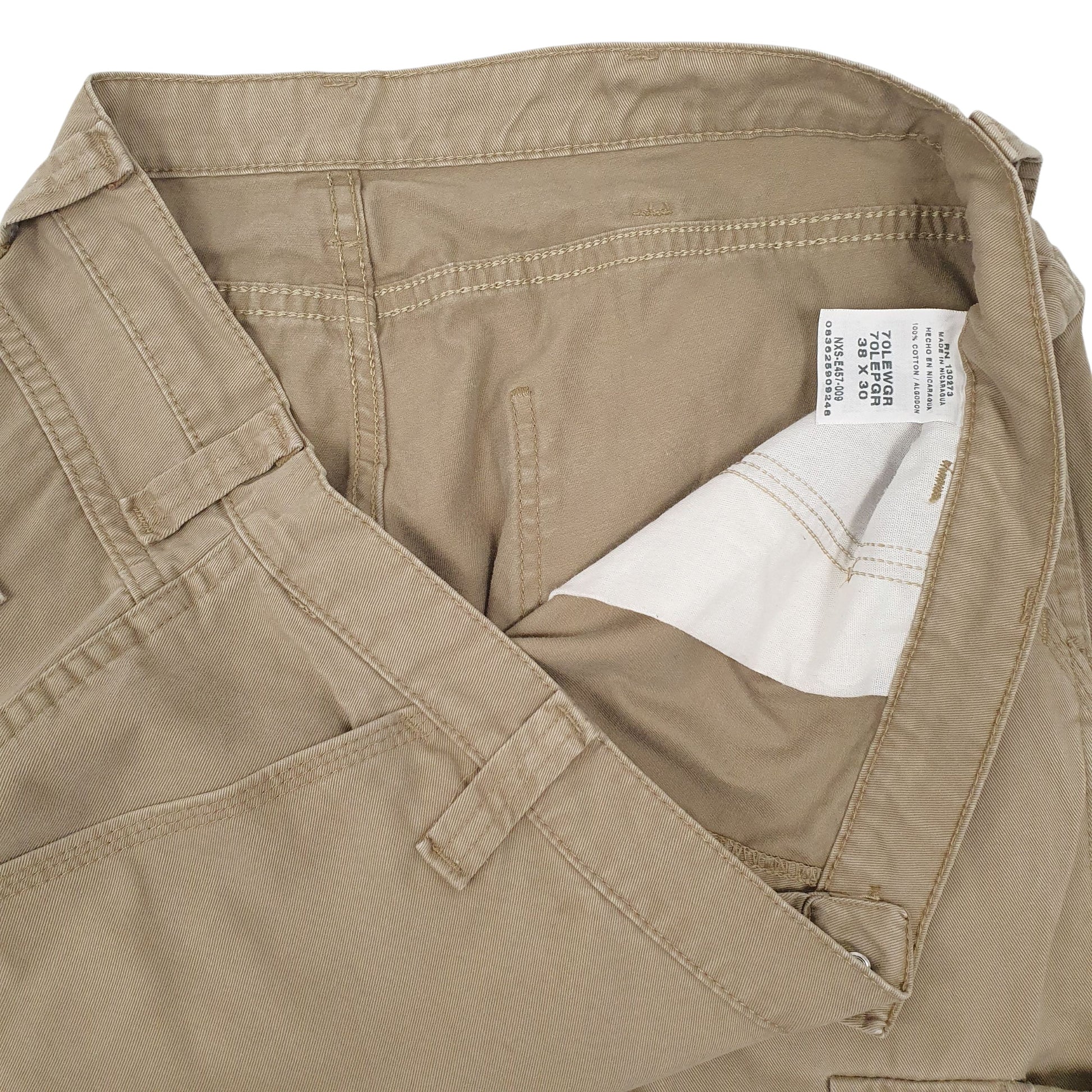 Mens Beige Wrangler   Trousers