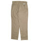Mens Beige Polo Ralph Lauren Andrew Pant Vintage 90s Double Pleated  Trousers