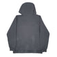 Mens Grey Adidas Spellout Hoodie Jumper