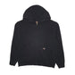 Mens Black Dickies Hoodie Full Zip Jumper