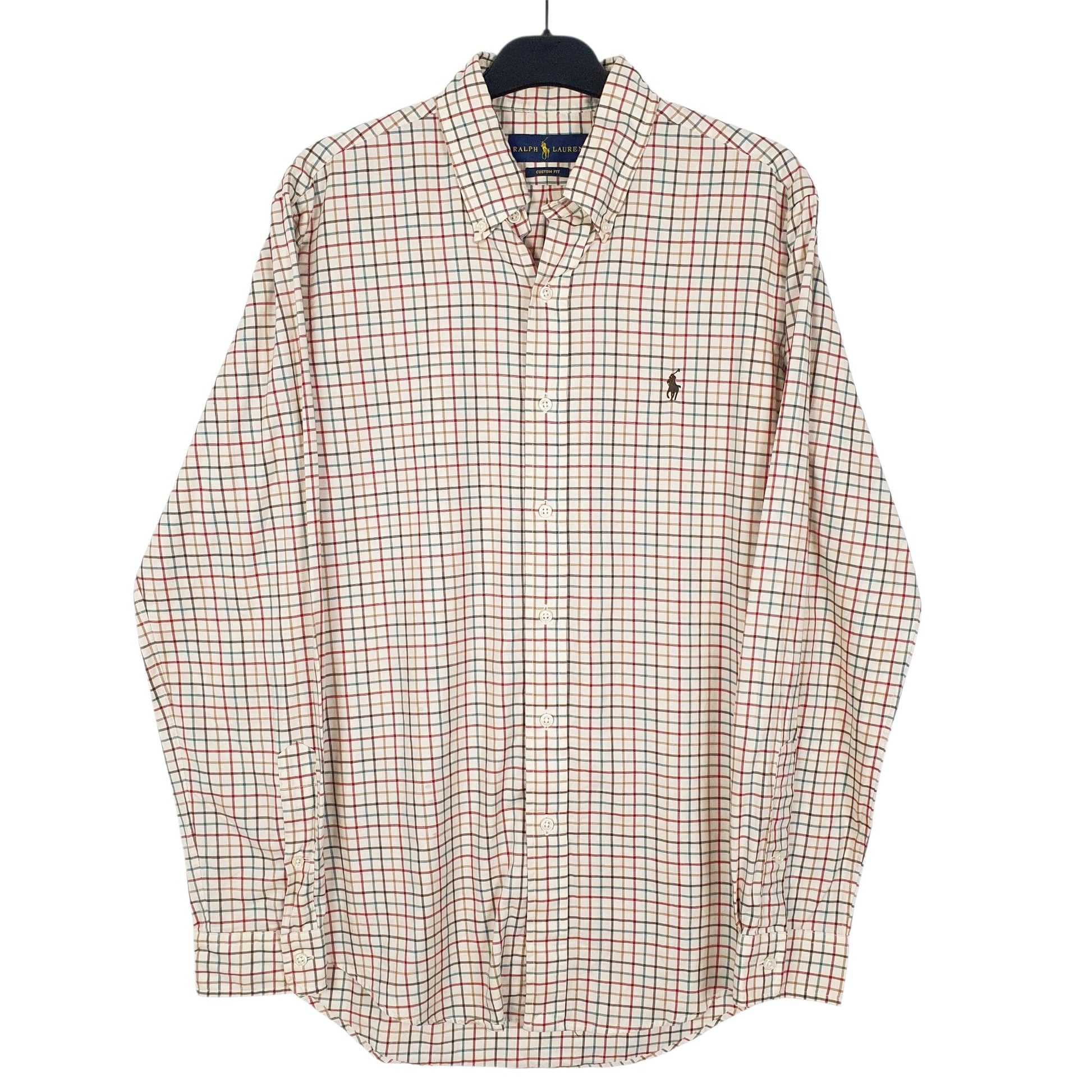 Mens Beige Ralph Lauren  Long Sleeve Shirt