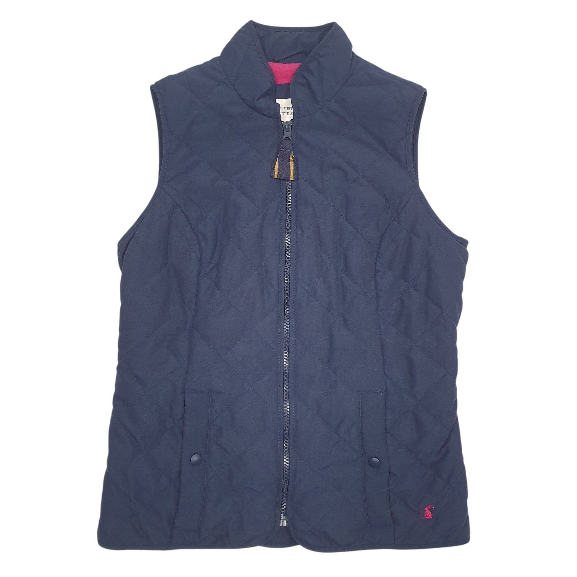 Womens Navy Joules Quilted  Coat