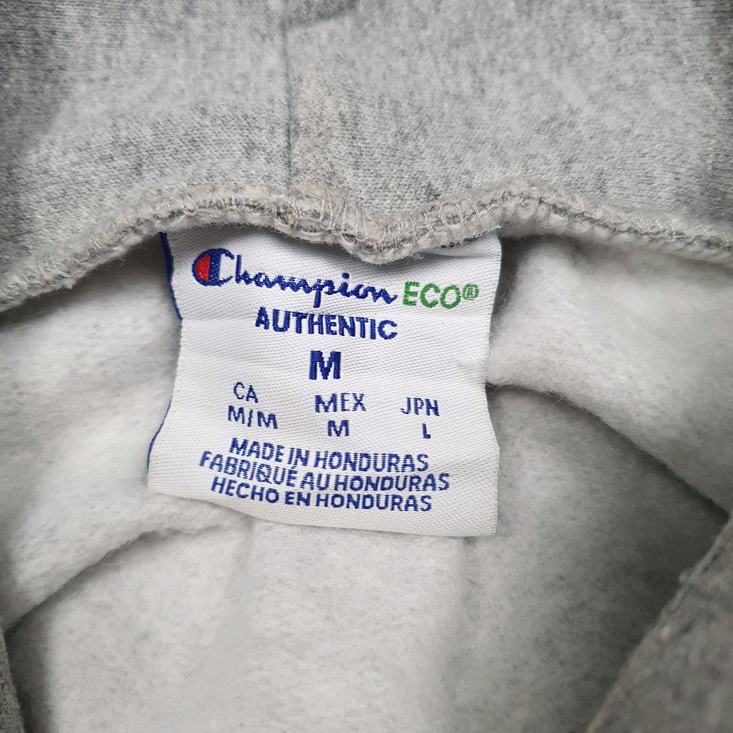 Mens Grey Champion NCAA Lacrosse Hoodie Jumper