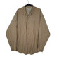 Mens Beige L.L.Bean Outdoors Hunting Long Sleeve Shirt