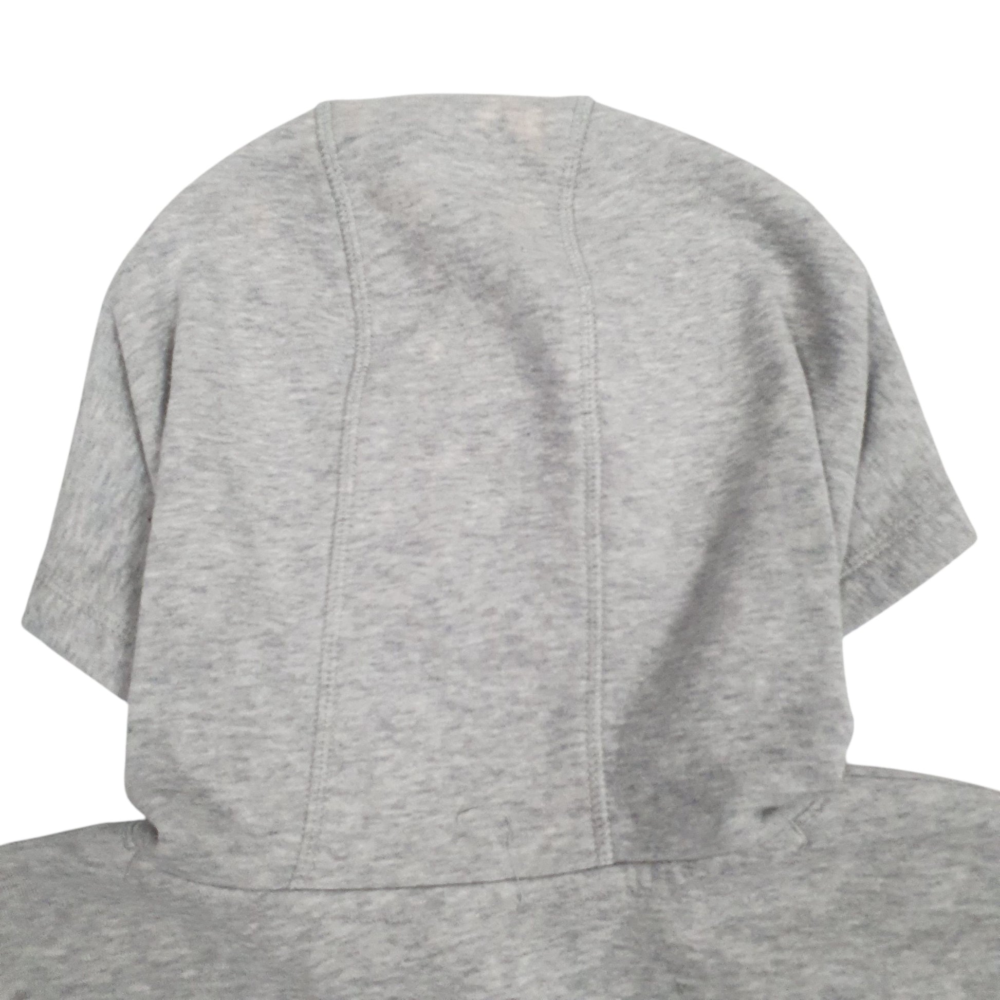 Womens Grey Adidas Spellout Hoodie Jumper