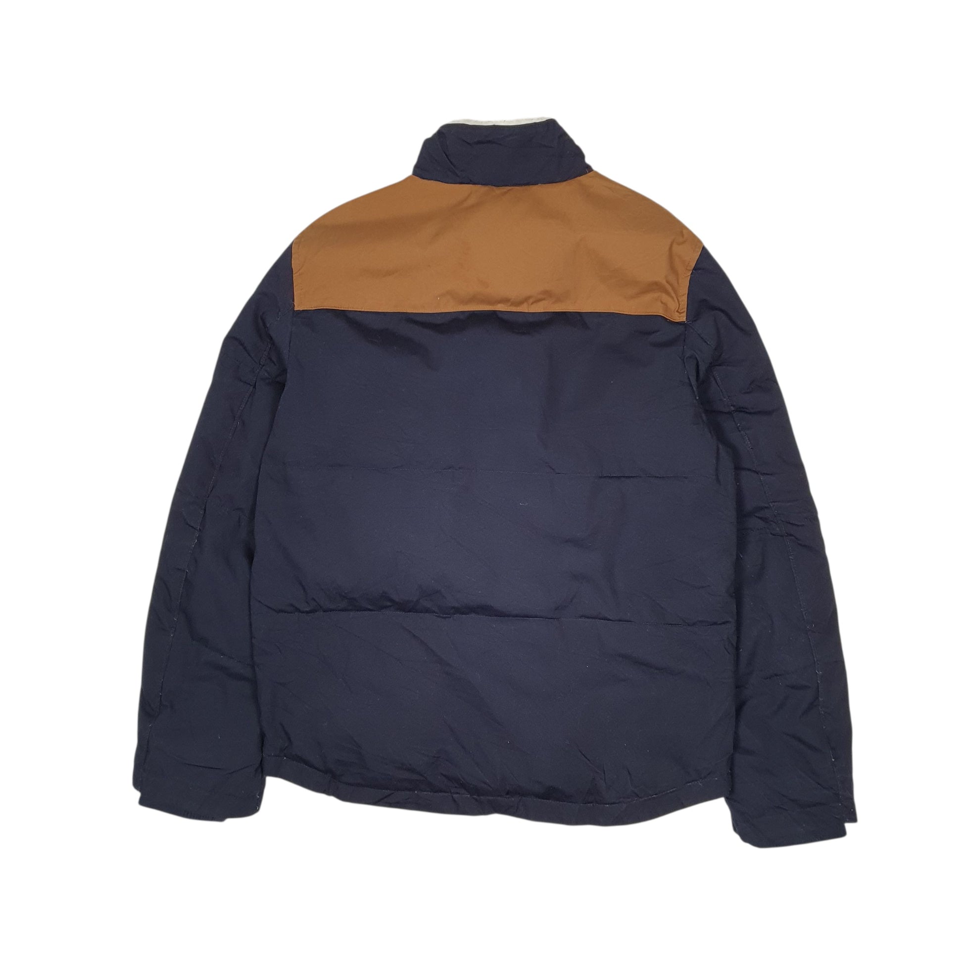 Mens Navy Levis Puffer Sherpa  Coat
