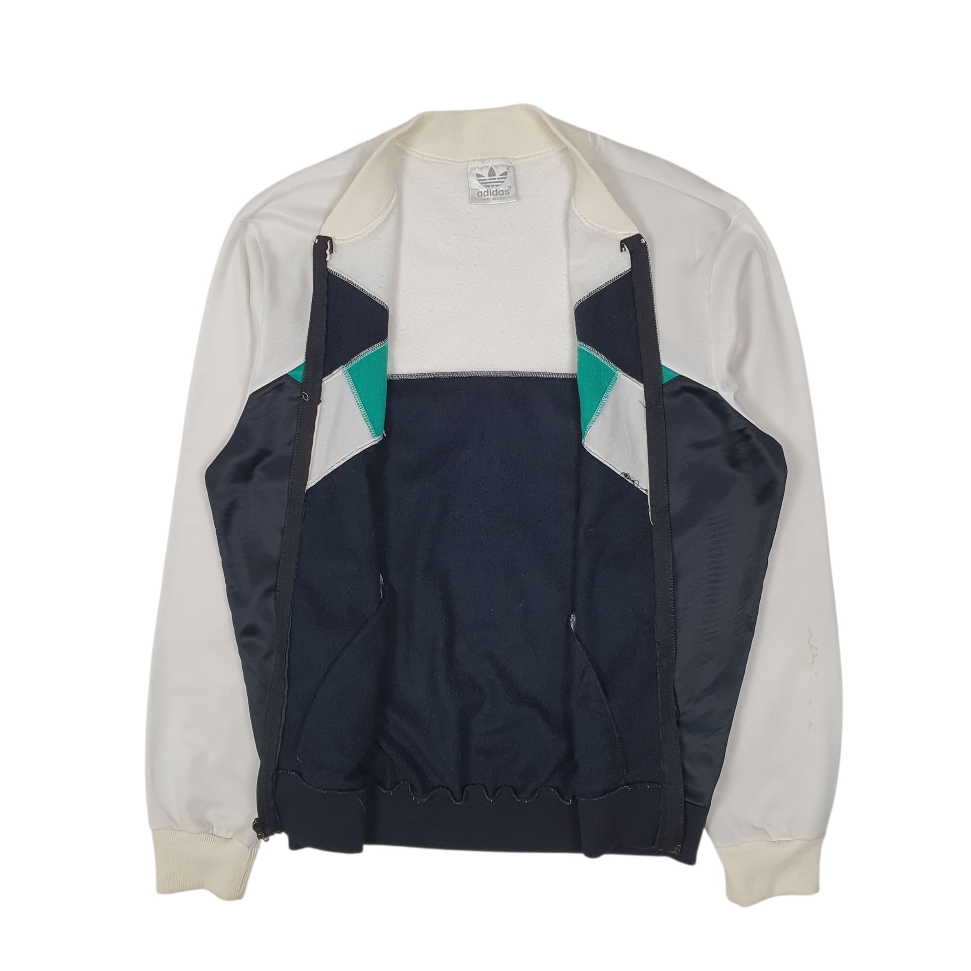 Mens Black Adidas Vintage 1990s Made in USA  Coat