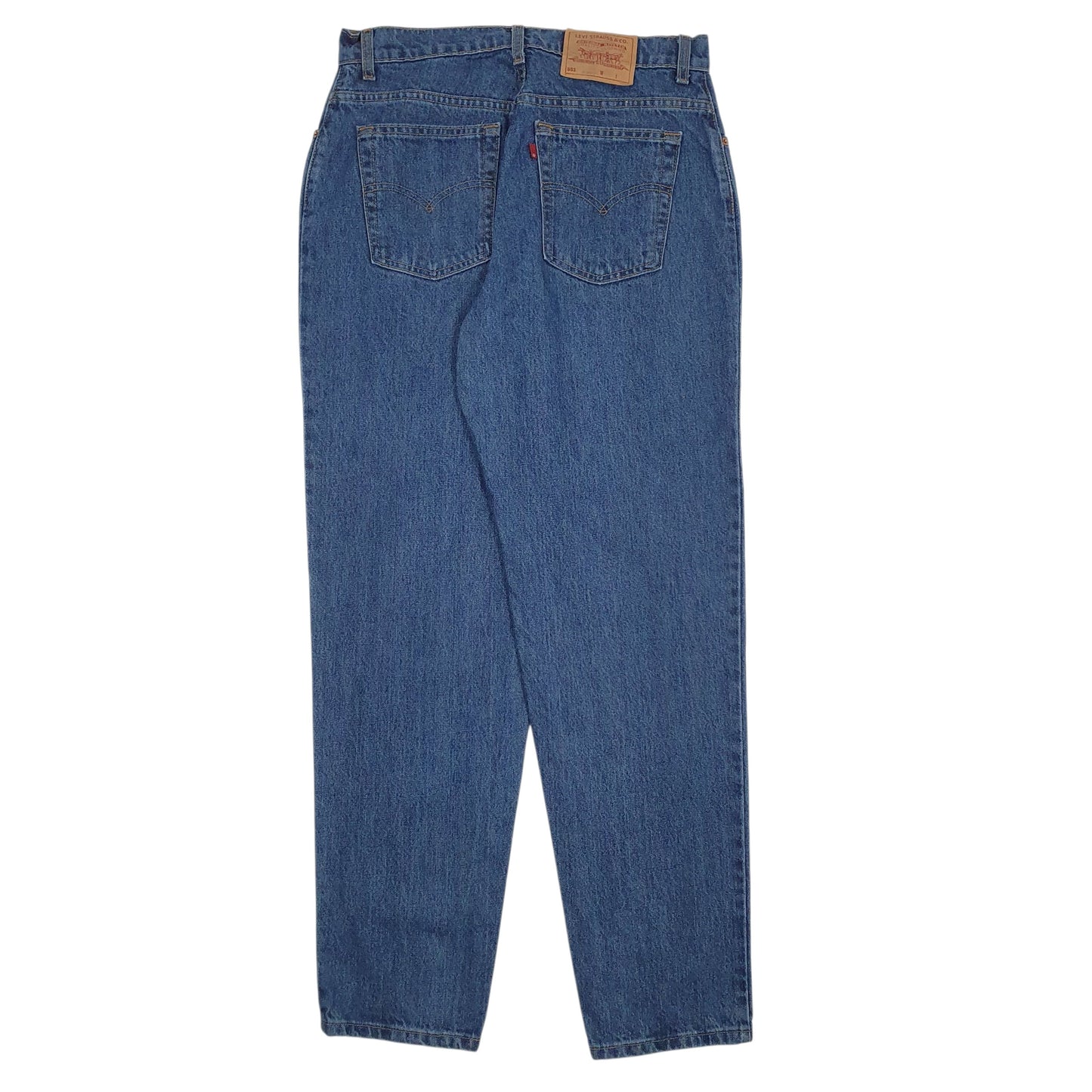 Womens Blue Levis Relaxed Vintage 90s Hoodie Jeans