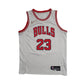 Mens White Nike NBA Chicago Bulls Jordan Jersey Short Sleeve T Shirt