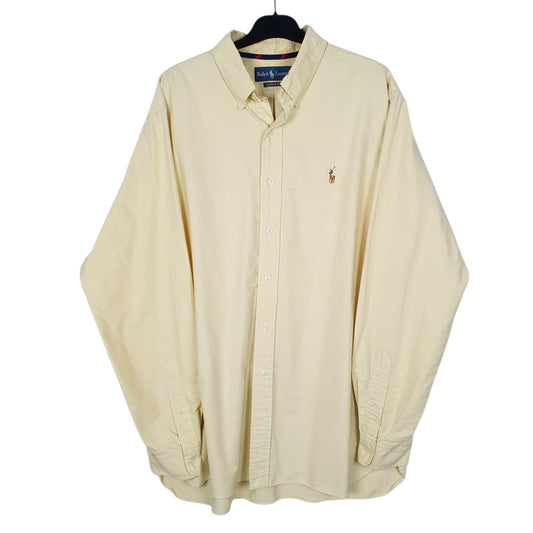 Mens Yellow Ralph Lauren  Long Sleeve Shirt