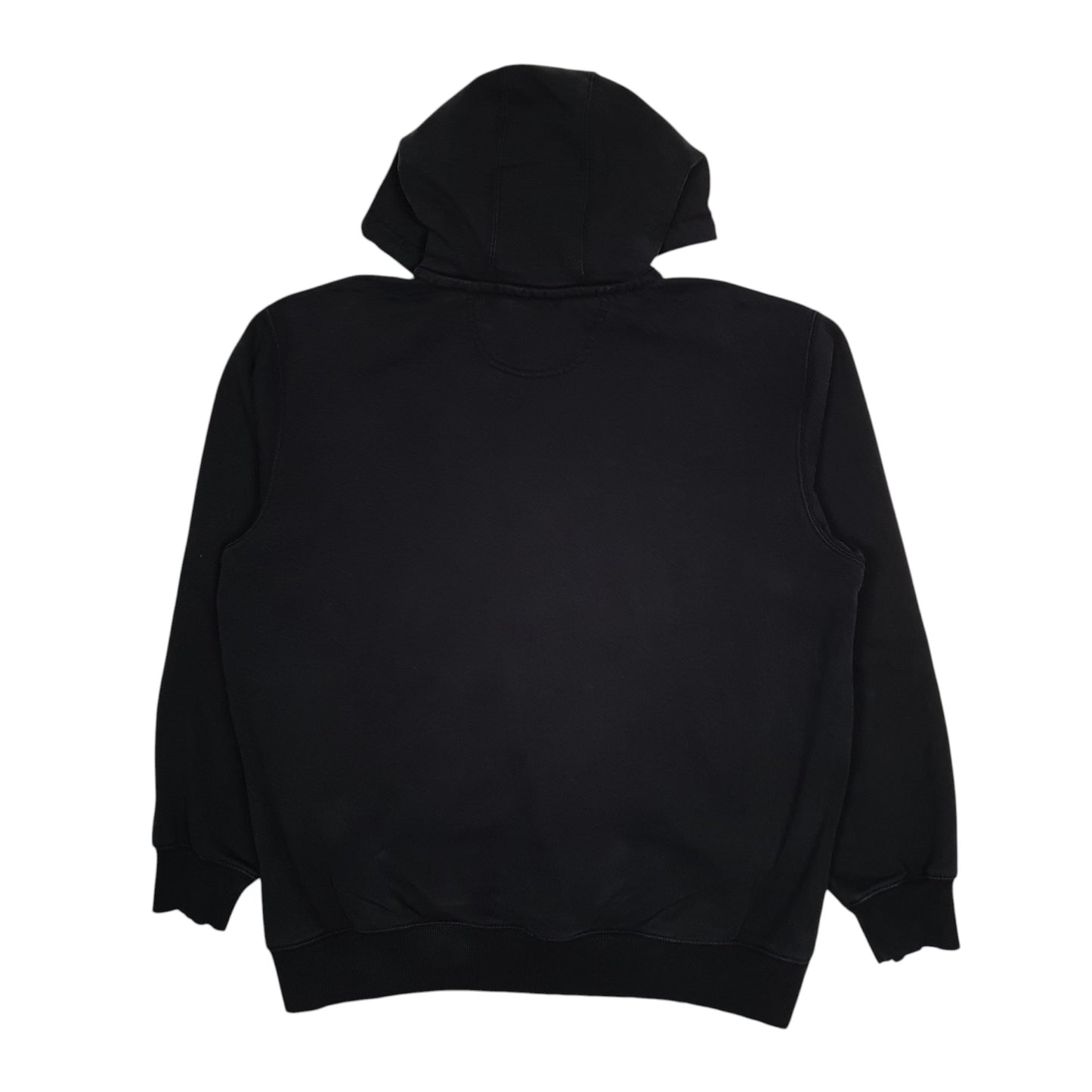 Mens Black Carhartt Quarter Zip Hoodie Jumper