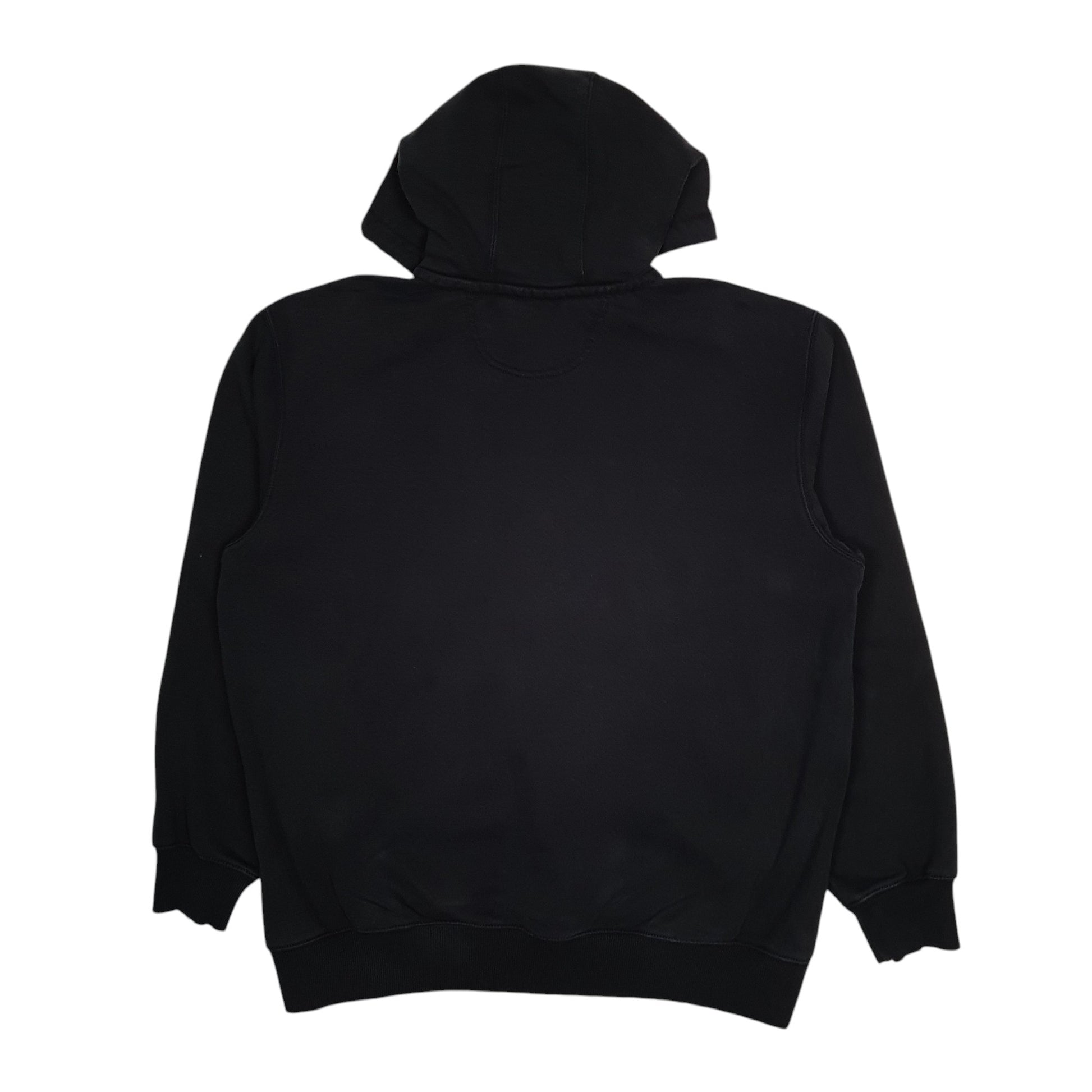 Mens Black Carhartt Quarter Zip Hoodie Jumper