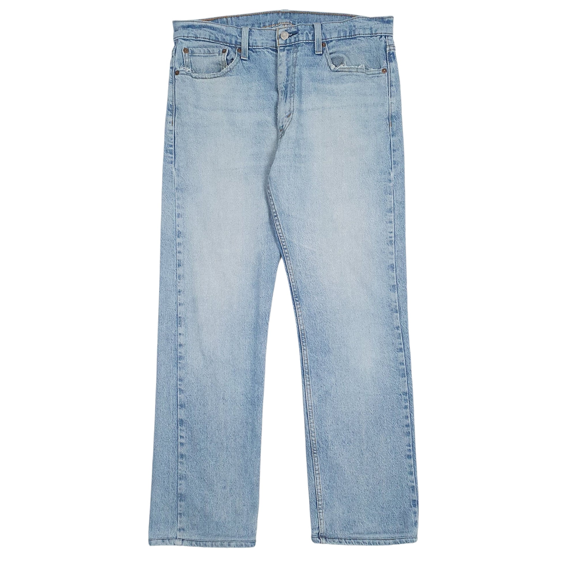 Mens Blue Levis  513 JeansW34 L30