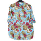 Mens Blue MLB Philadelphia Phillies Hawaiian Short Sleeve Shirt