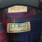 Mens Navy L.L.Bean Vintage 90s Made In USA  Shirt