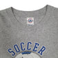 Mens Grey Delta Vintage 00s Soccer  T Shirt