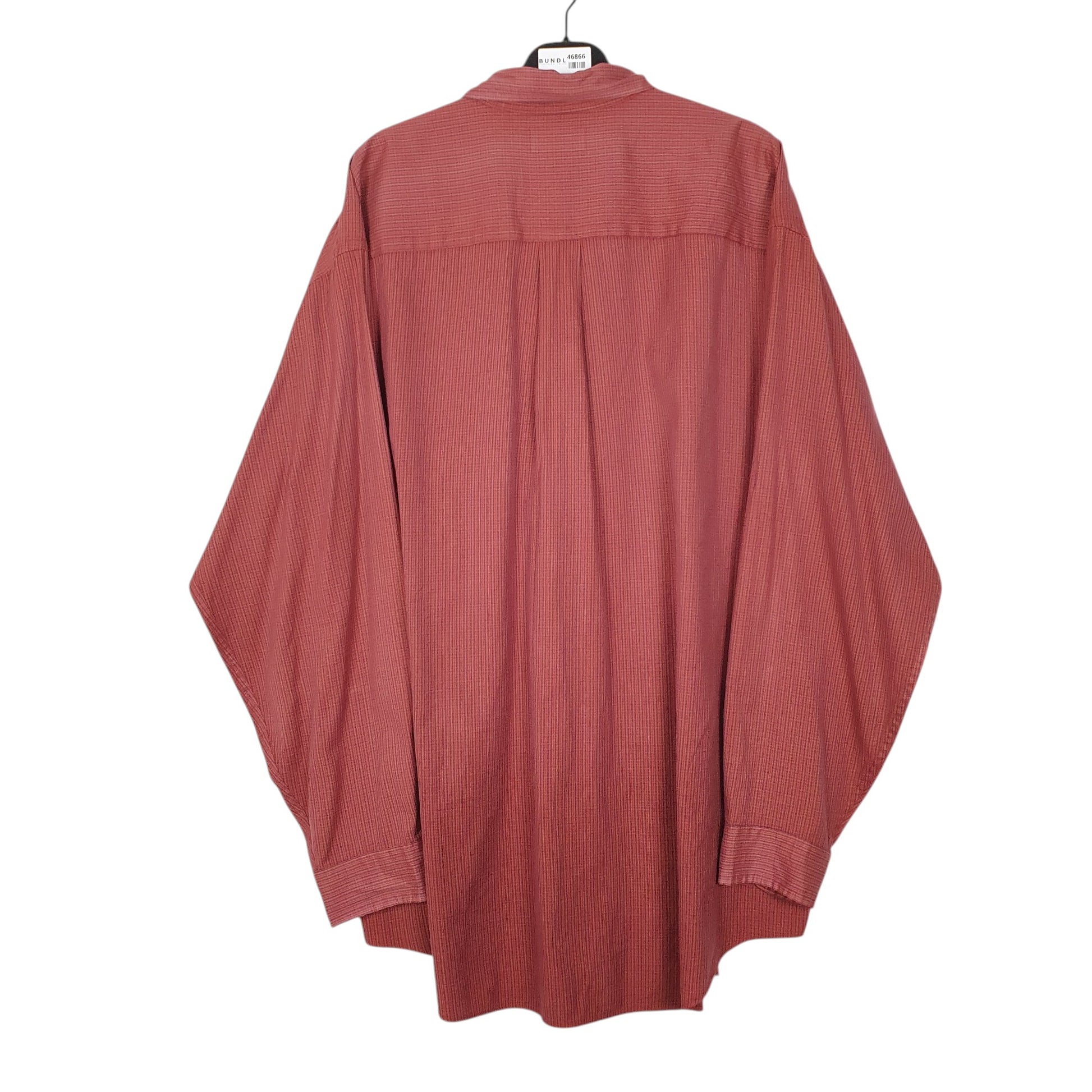 Mens Red L.L.Bean Vintage 90s  Shirt