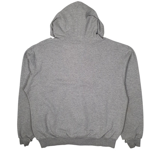 Mens Grey Champion Hoodie Full Zip Jumper