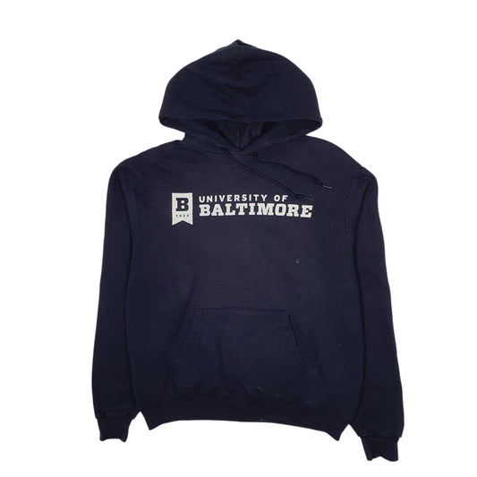 Mens Navy Champion Baltimore University Hoodie Jumper