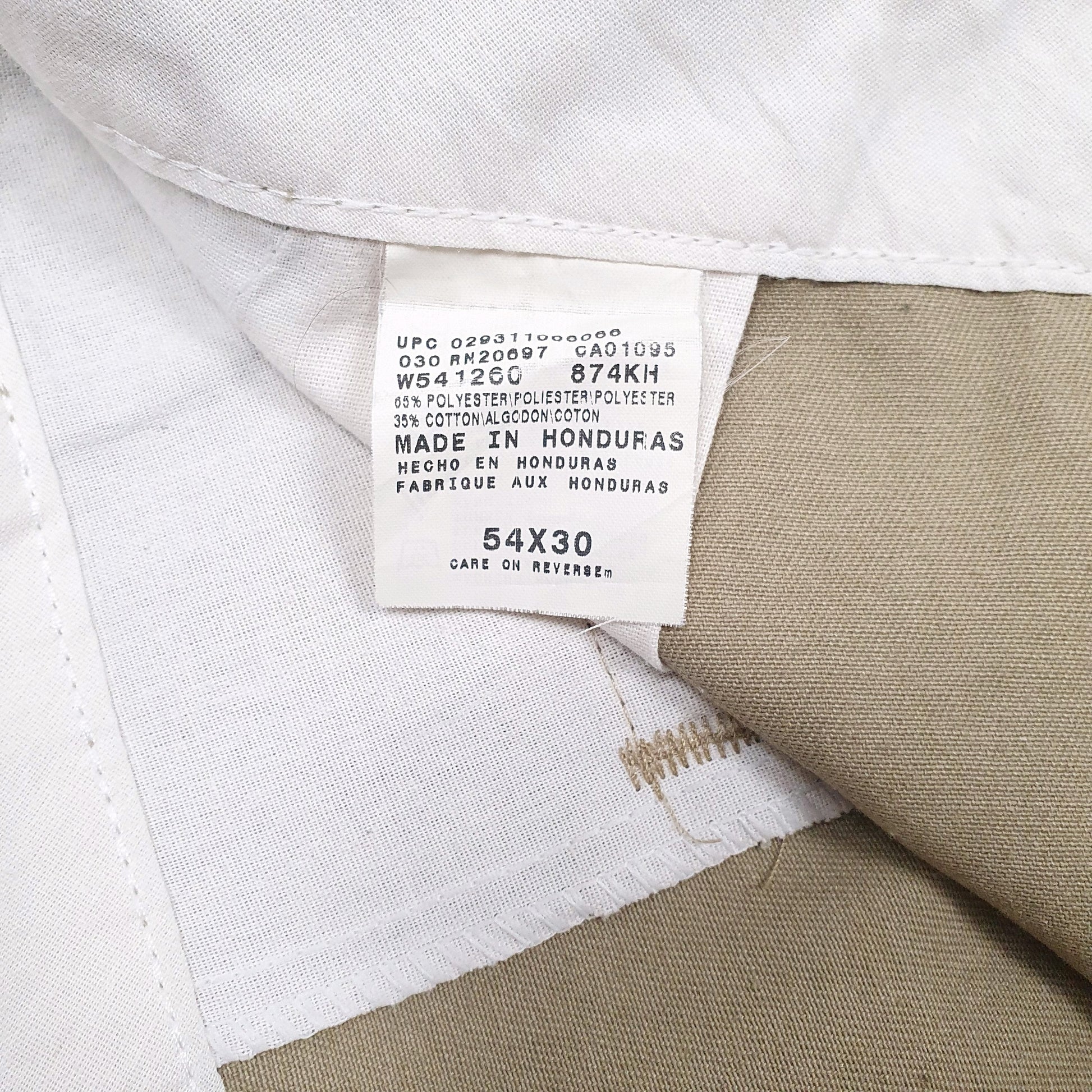 Mens Beige Dickies Workwear  Trousers