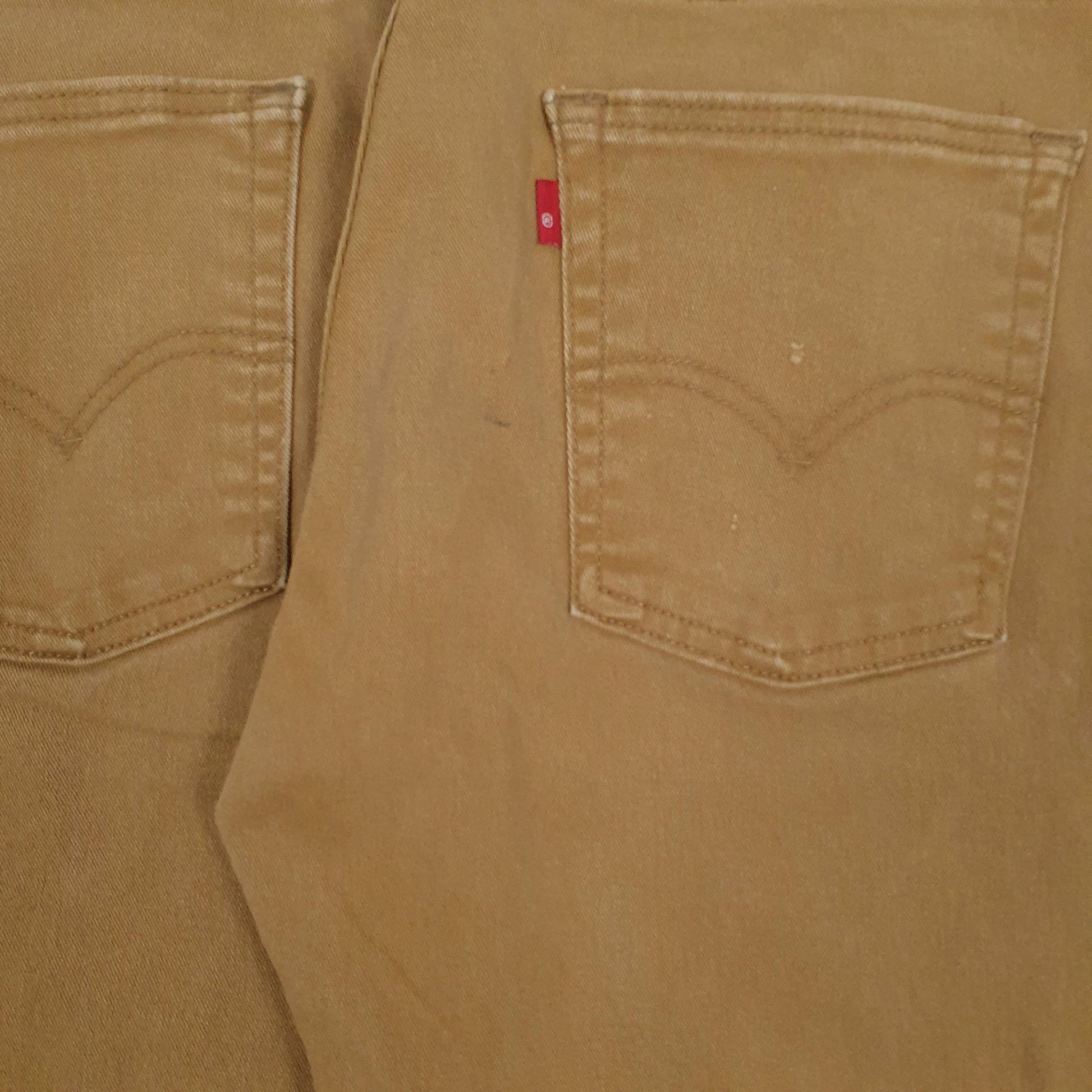 Mens Brown Levis   Jeans