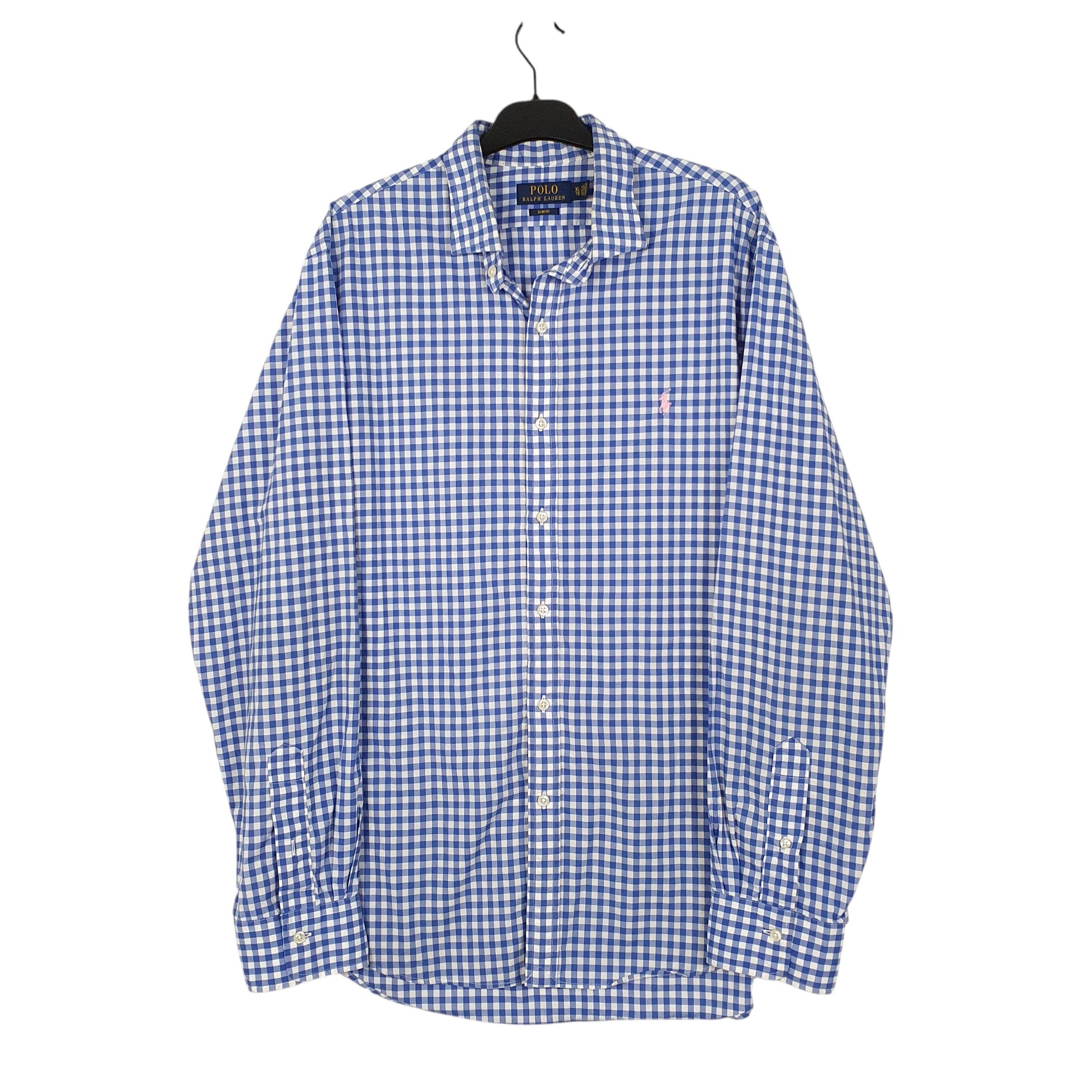 Mens Blue Polo Ralph Lauren  Long Sleeve Shirt