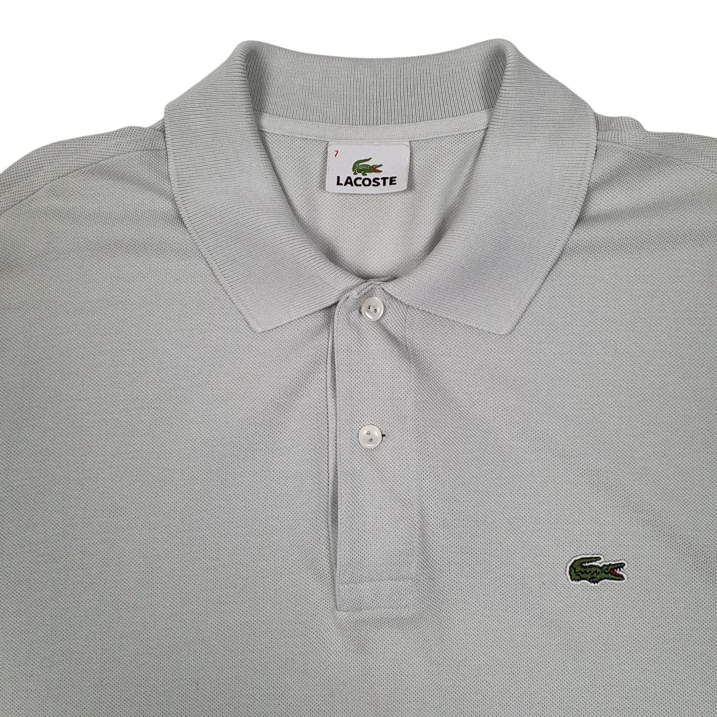 Mens Grey Lacoste   Polo Shirt