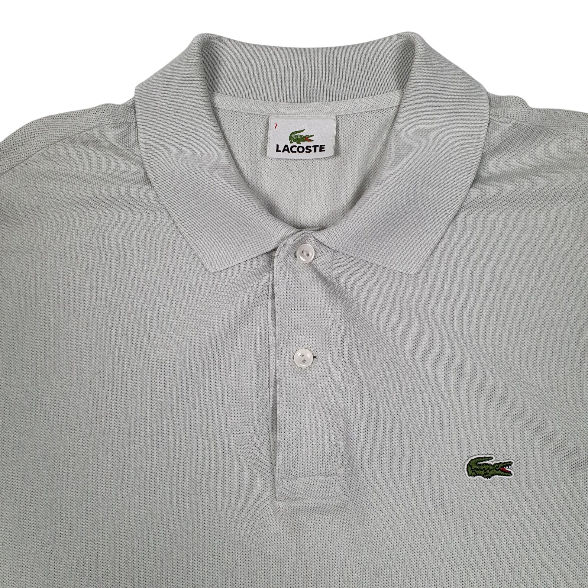Mens Grey Lacoste   Polo Shirt