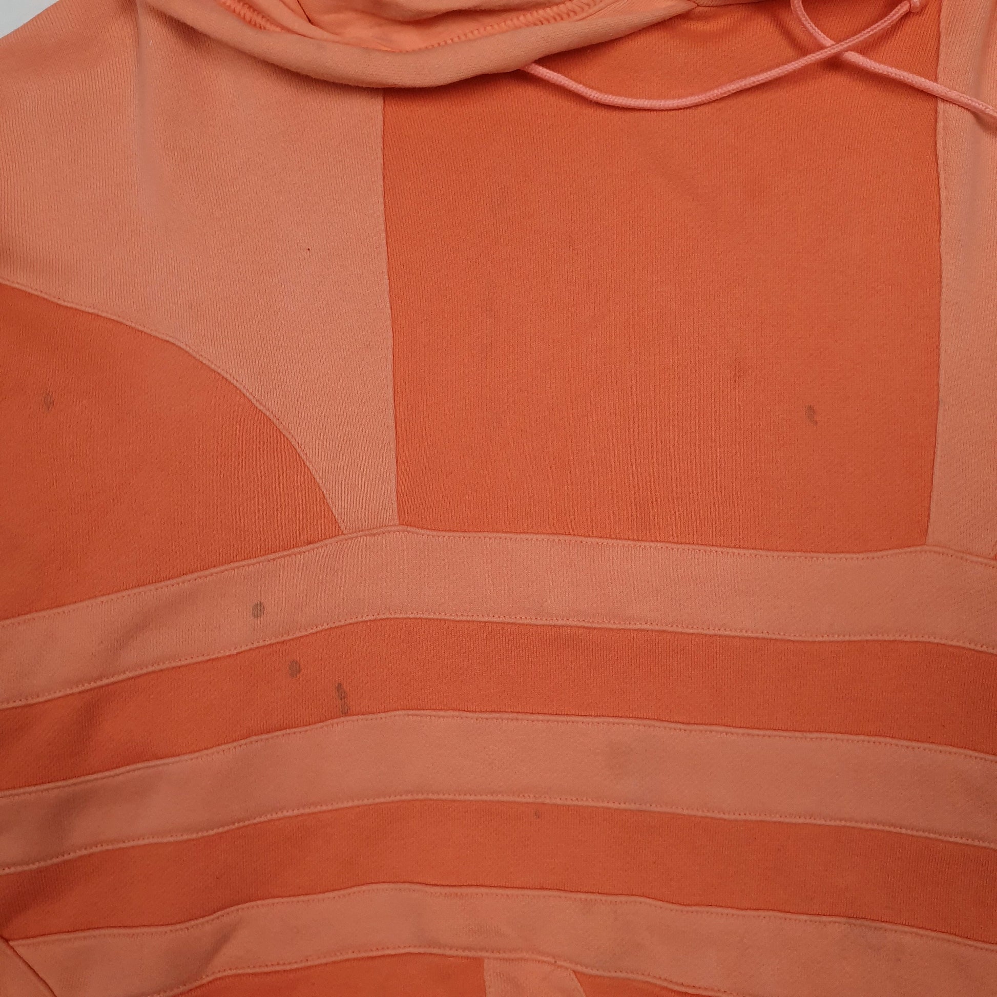 Womens Pink Adidas Crop Top Baggy Hoodie Jumper