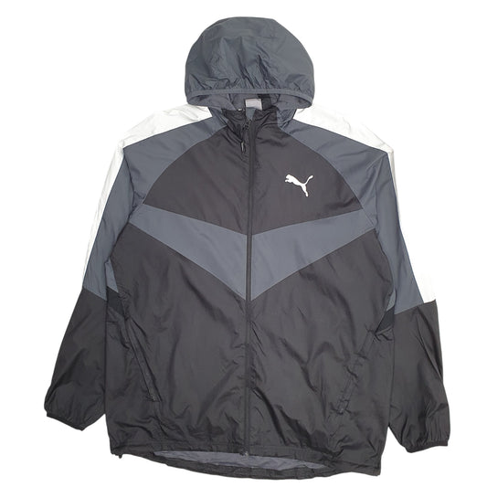 Mens Black Puma Coat