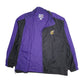 Mens Black Logo Athletic NFL Minnesota Vikings Vintage 90s Full Zip Coat