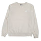 Mens Beige Nike  Crewneck Jumper