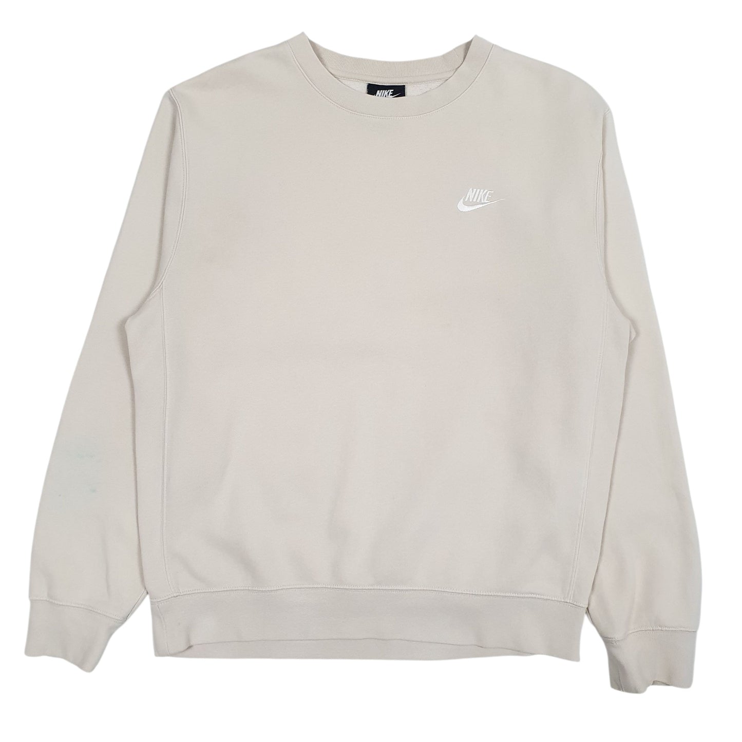 Mens Beige Nike  Crewneck Jumper
