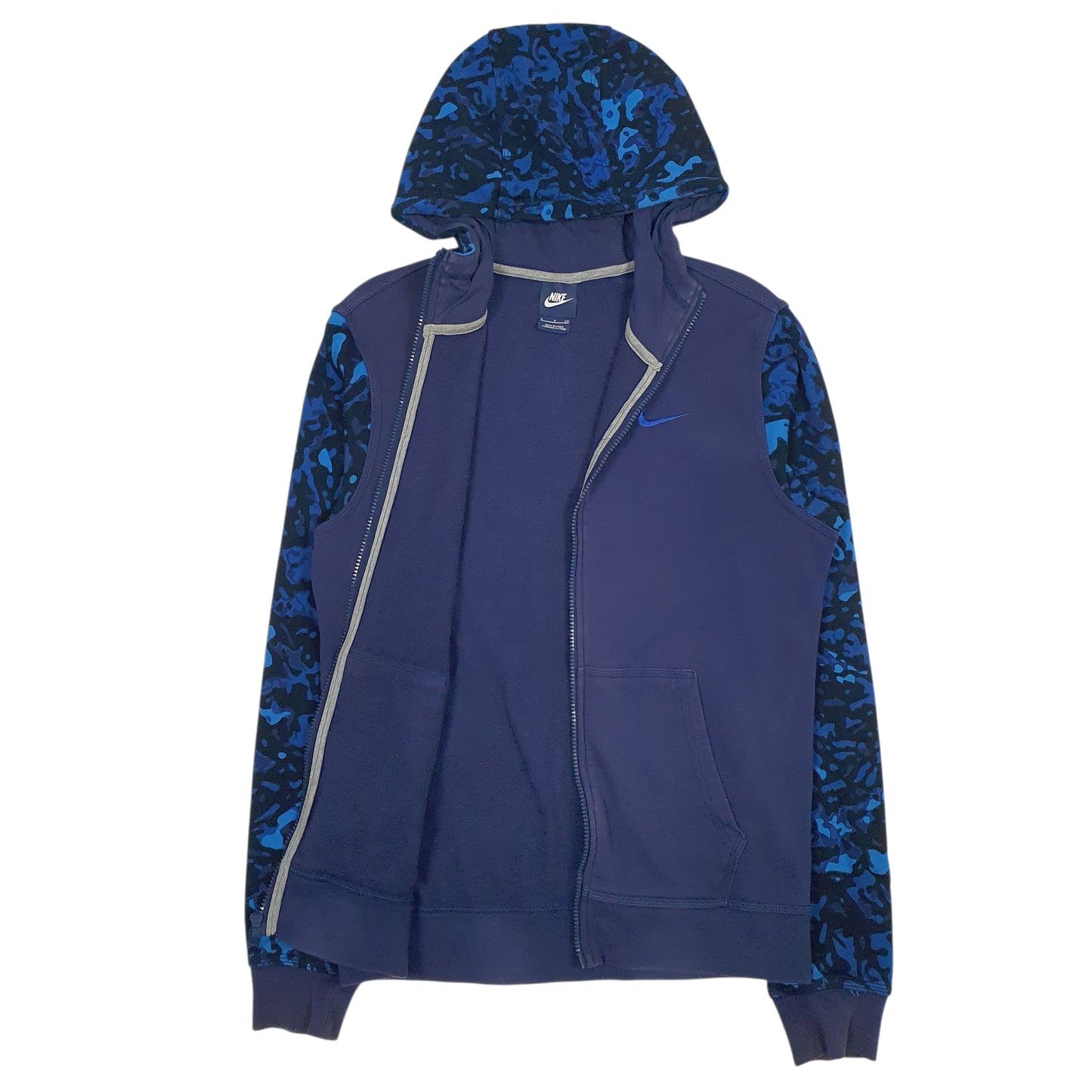 Mens Blue Nike  Full Zip Jumper