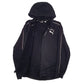 Mens Black Puma  Full Zip Jumper