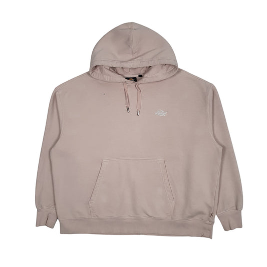Mens Pink Dickies  Hoodie Jumper