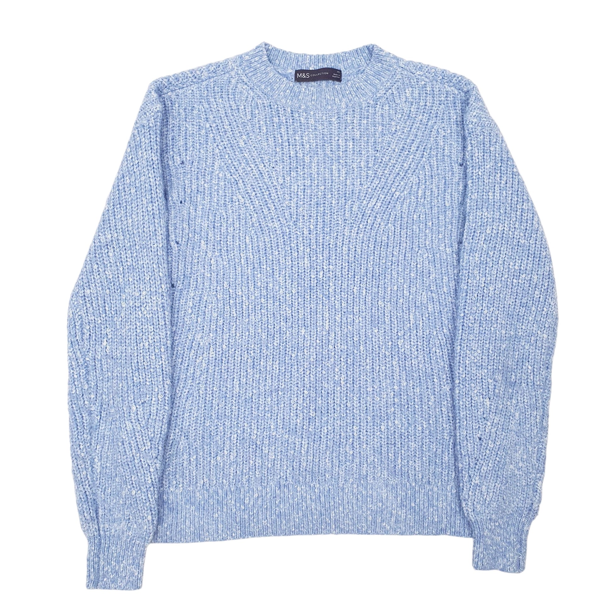 Womens Blue M&S  Crewneck Jumper