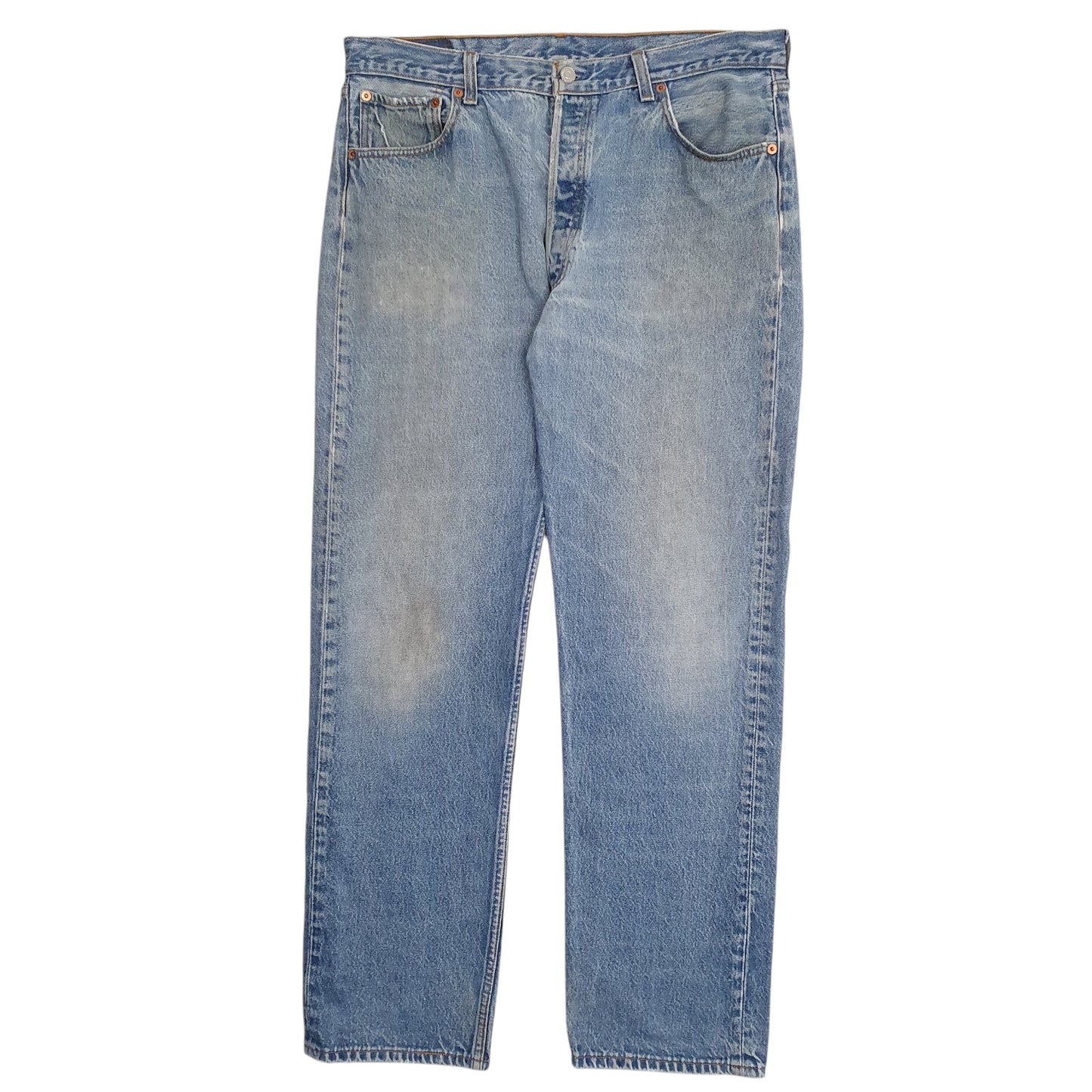 Mens Blue Levis Vintage 90s Made In USA 501 JeansW36 L34