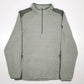 Mens Green Under Armour Cold Gear Quarter Zip Jumper