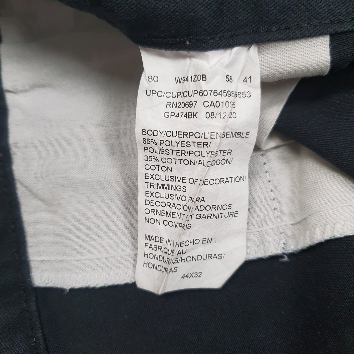 Mens Black Dickies Workwear  Trousers