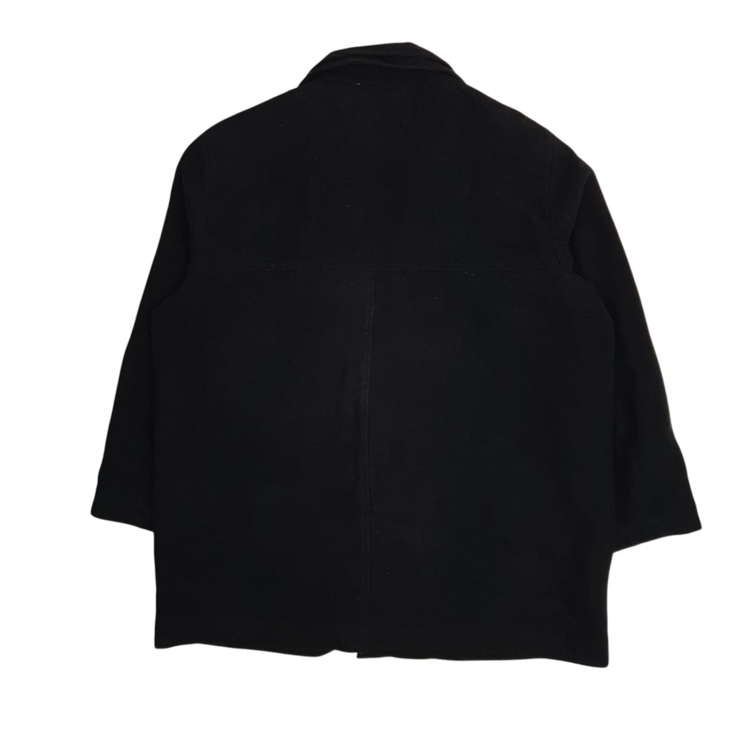 Mens Black Ralph Lauren Overcoat Trench  Coat