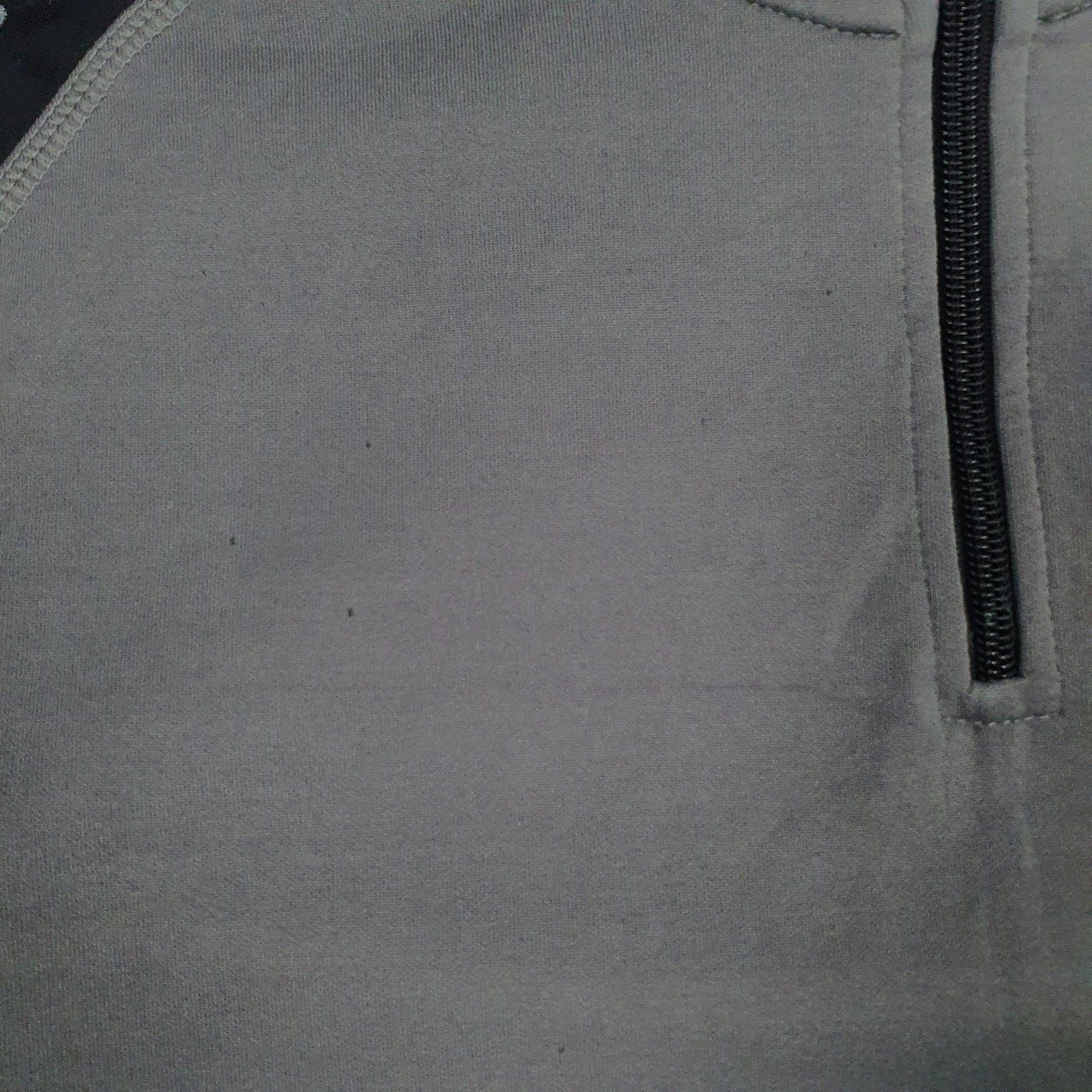 Mens Grey Kappa  Quarter Zip Jumper