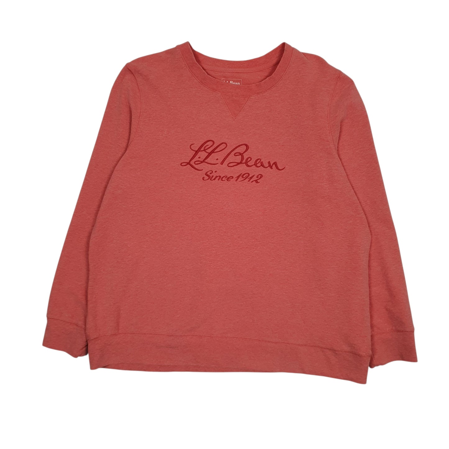Womens Pink L.L.Bean  Crewneck Jumper