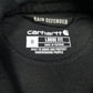 Mens Black Carhartt  Hoodie Jumper