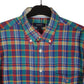 Mens Blue GANT Redwood Flannel  Shirt