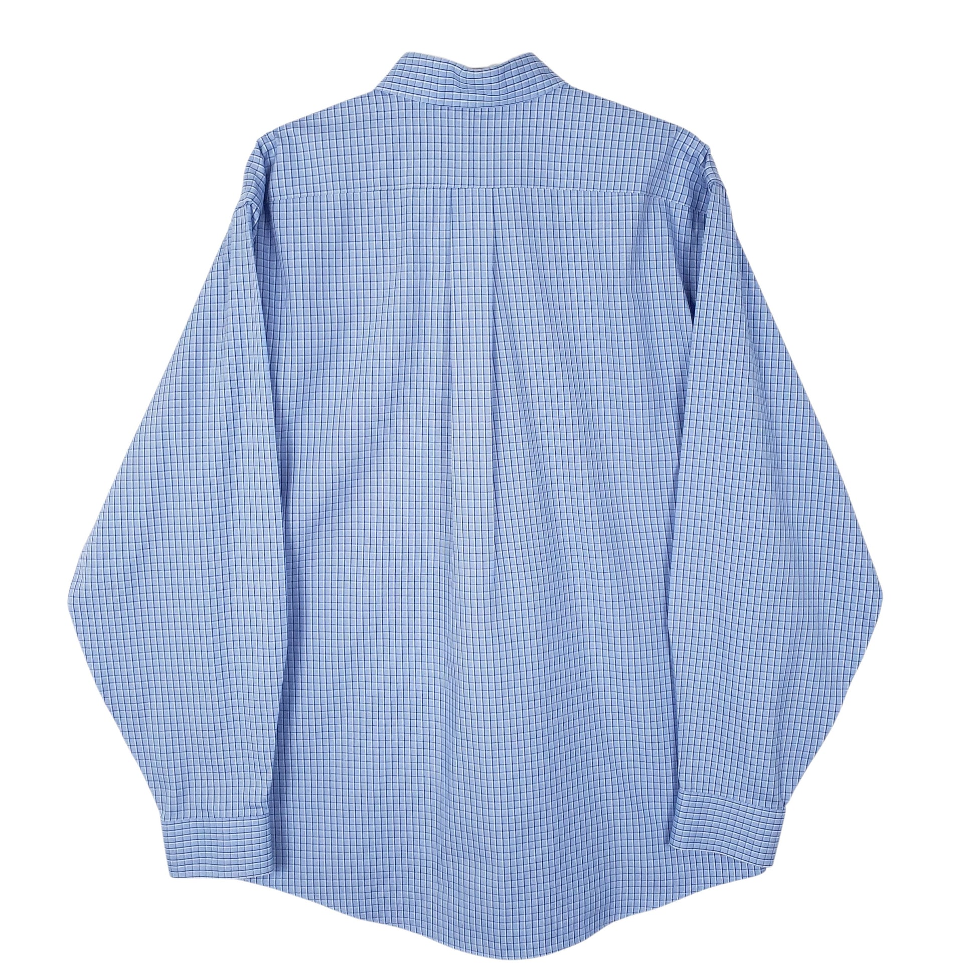 Mens Blue LL Bean   Shirt