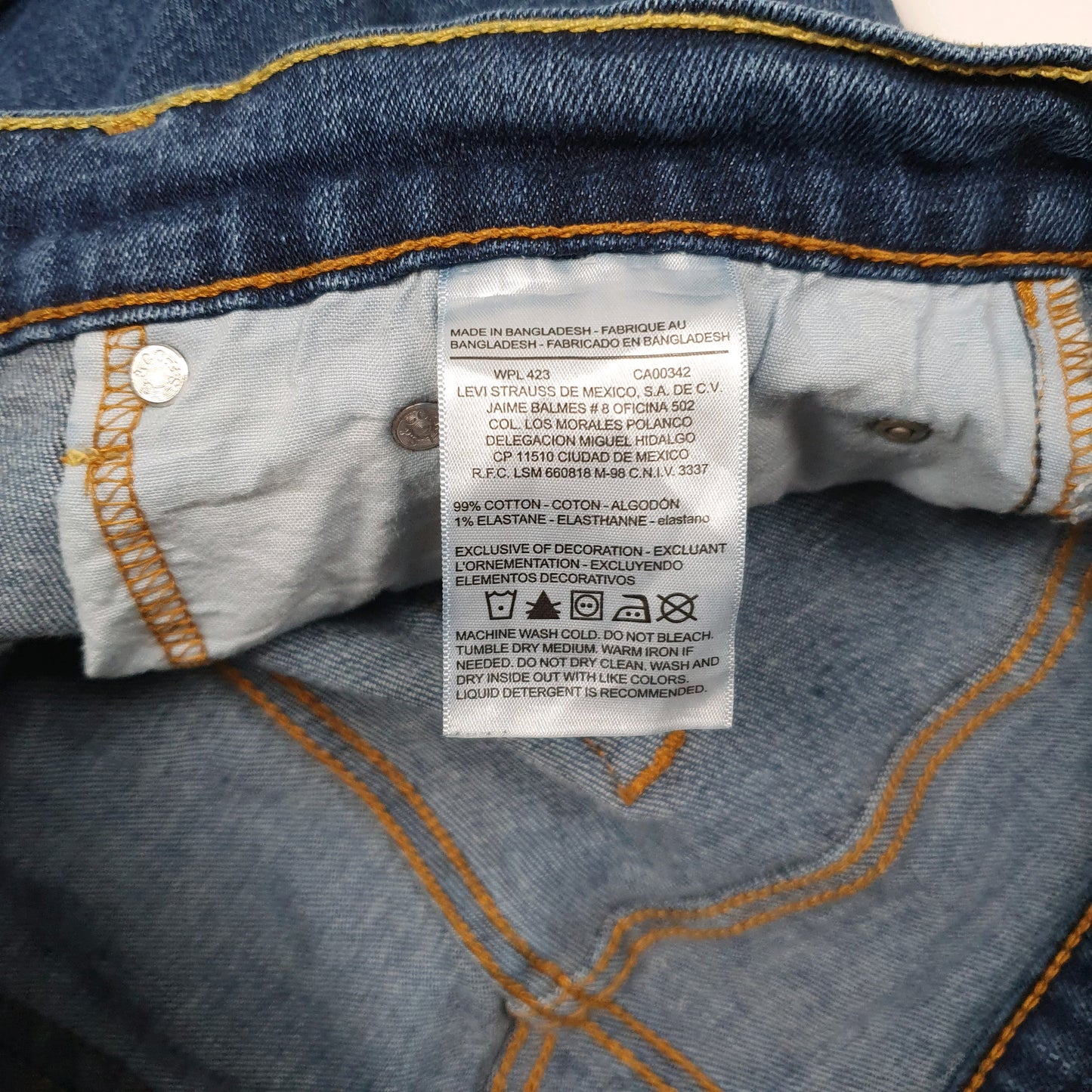 Mens Blue Levis   Jeans
