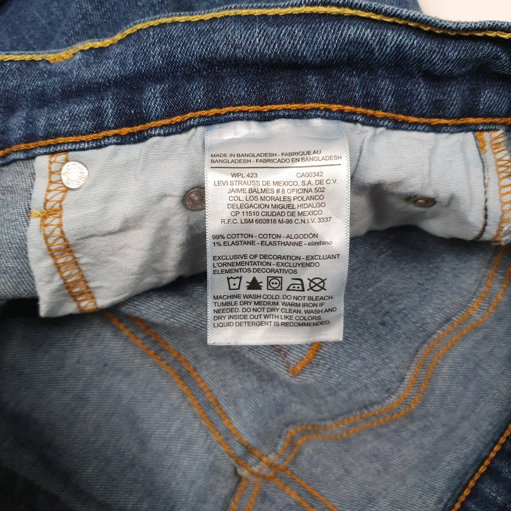 Mens Blue Levis   Jeans