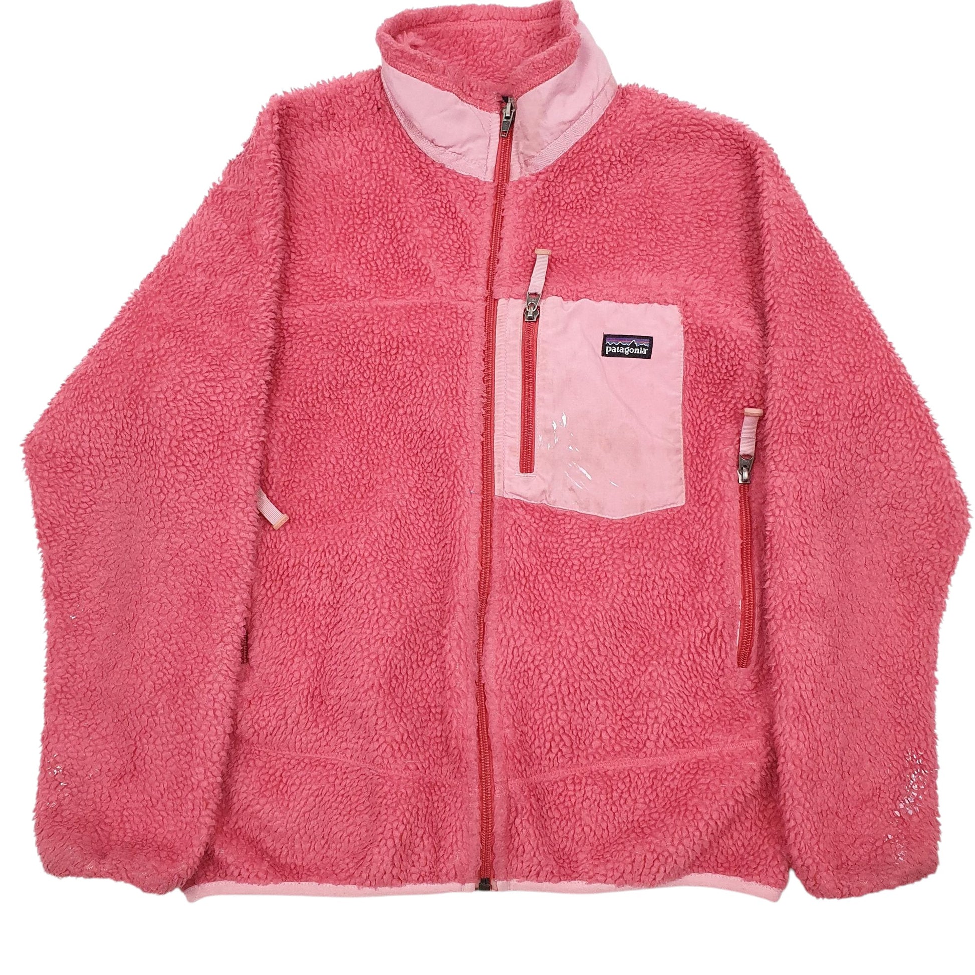 Womens Pink Patagonia  Full Zip Jumper